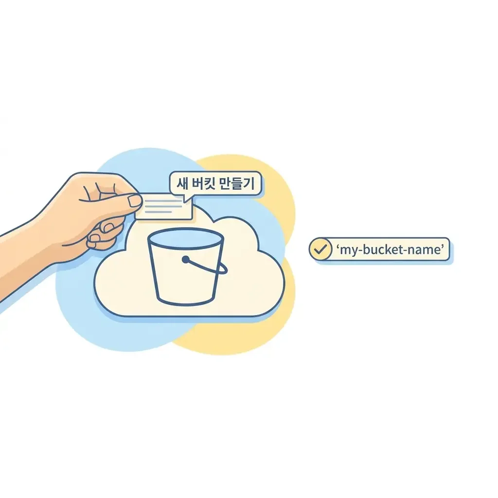AWS S3 스토리지 초보자 가이드: 파일 업로드부터 사용법까지 - AWS S3 버킷 생성하는 방법 시작하기